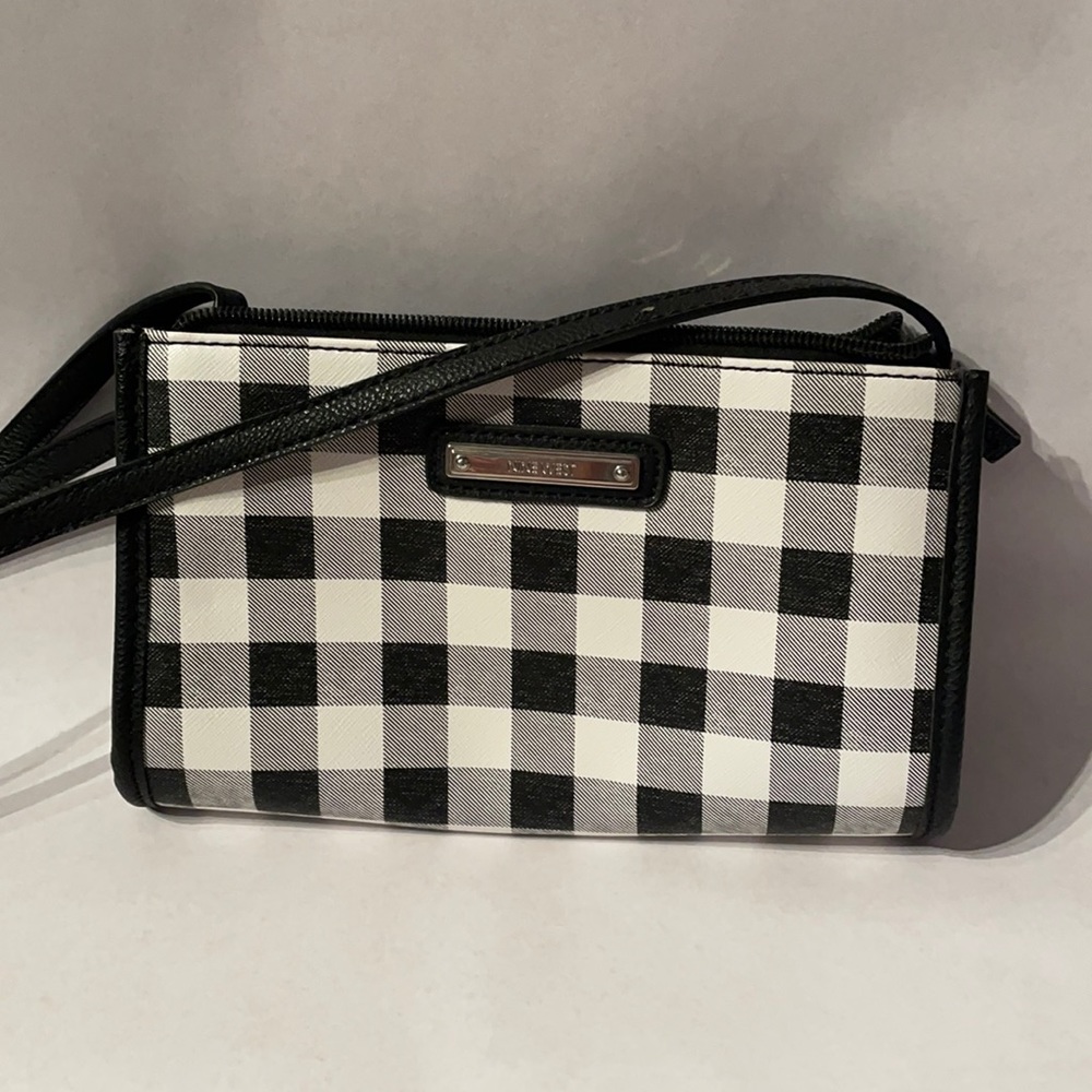 Nine West checkered crossbody bag